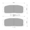 BOSCH 0 986 505 367 Brake Pad Set, disc brake